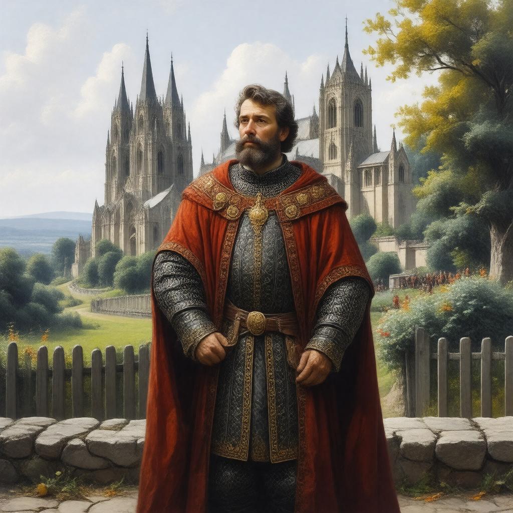 Click to view larger image AI-created image of Jean, Count of Chartres