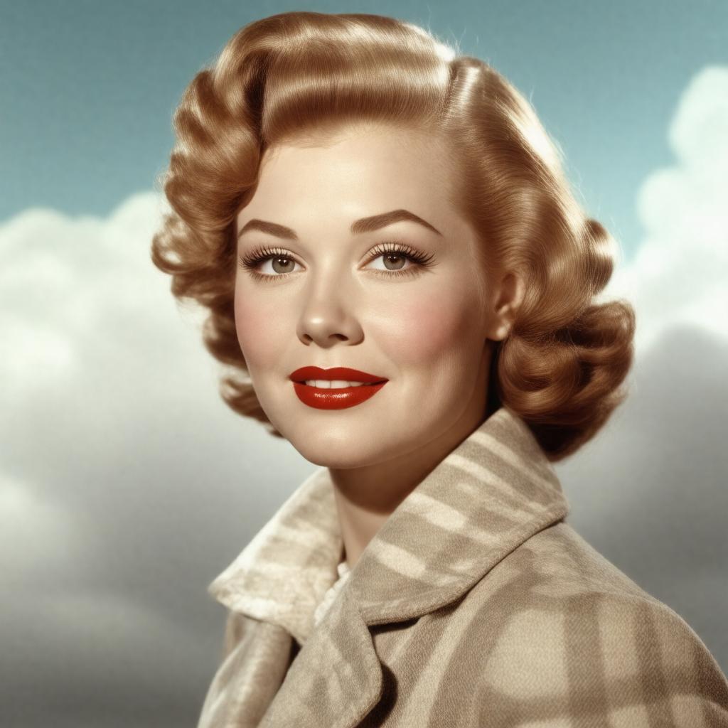 AI-created image of Jean Hagen