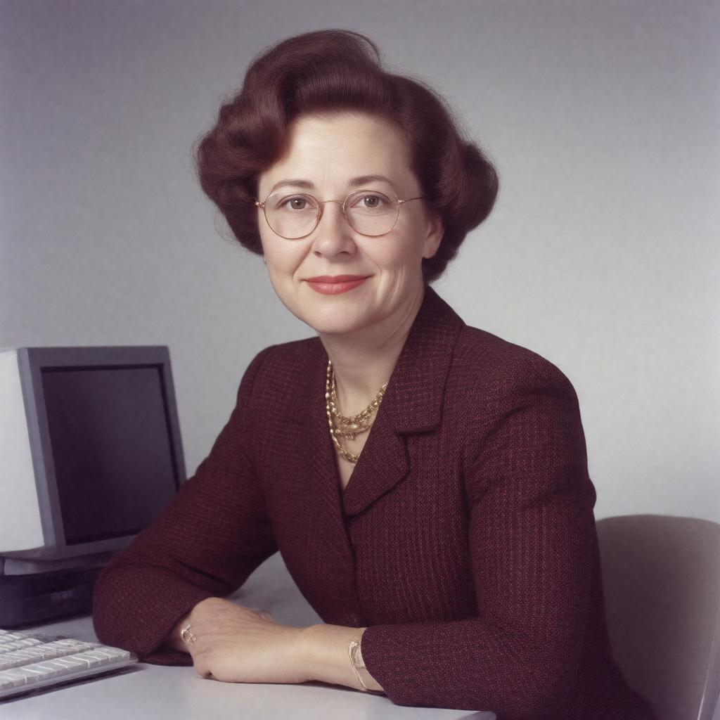 AI-created image of Jean Jennings Bartik