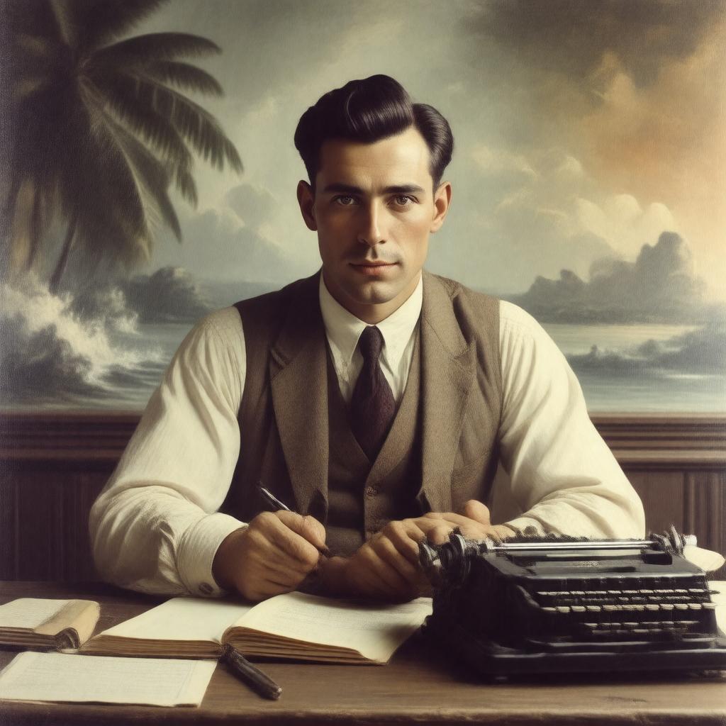 AI-created image of Jean Lenglet