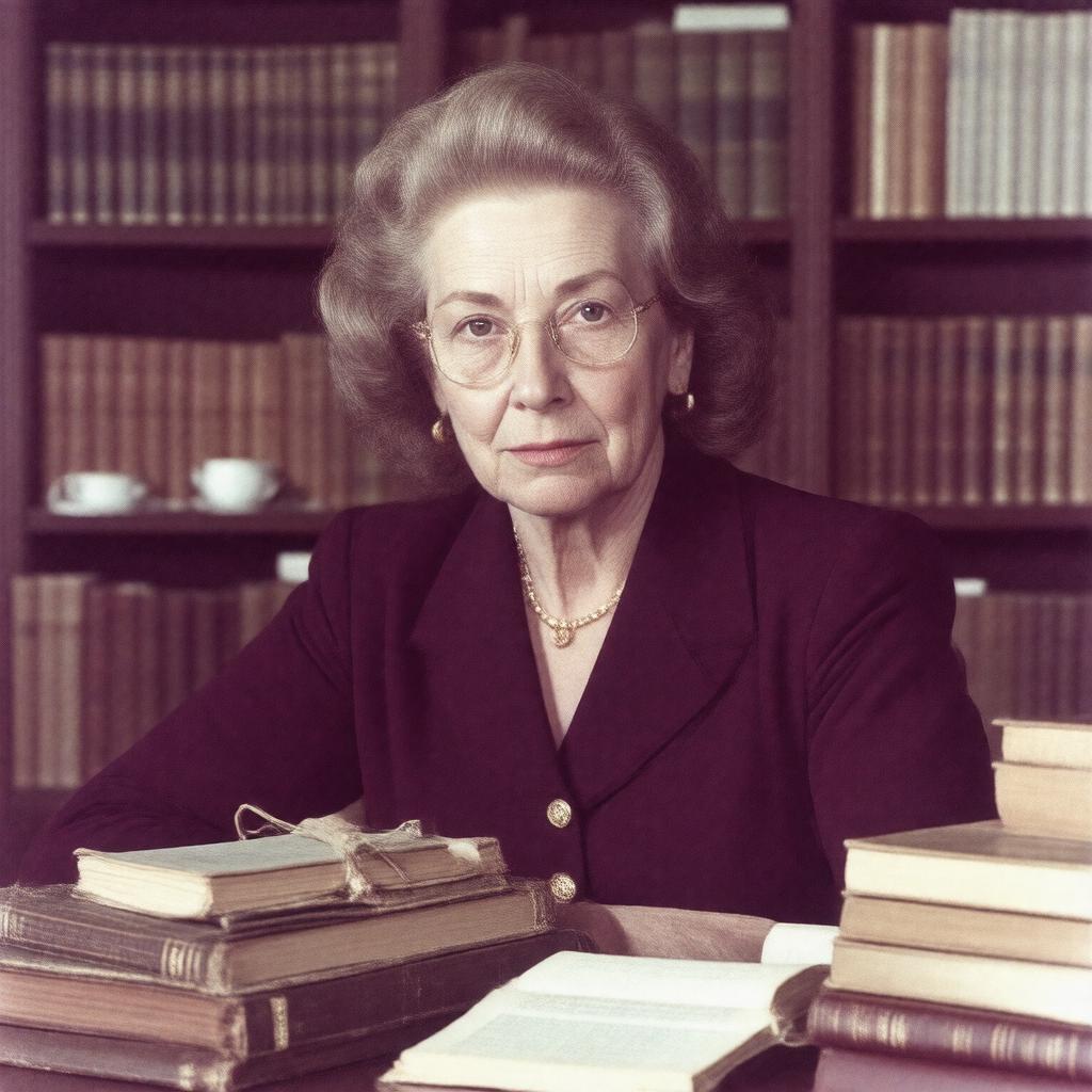 AI-created image of Jean Stafford