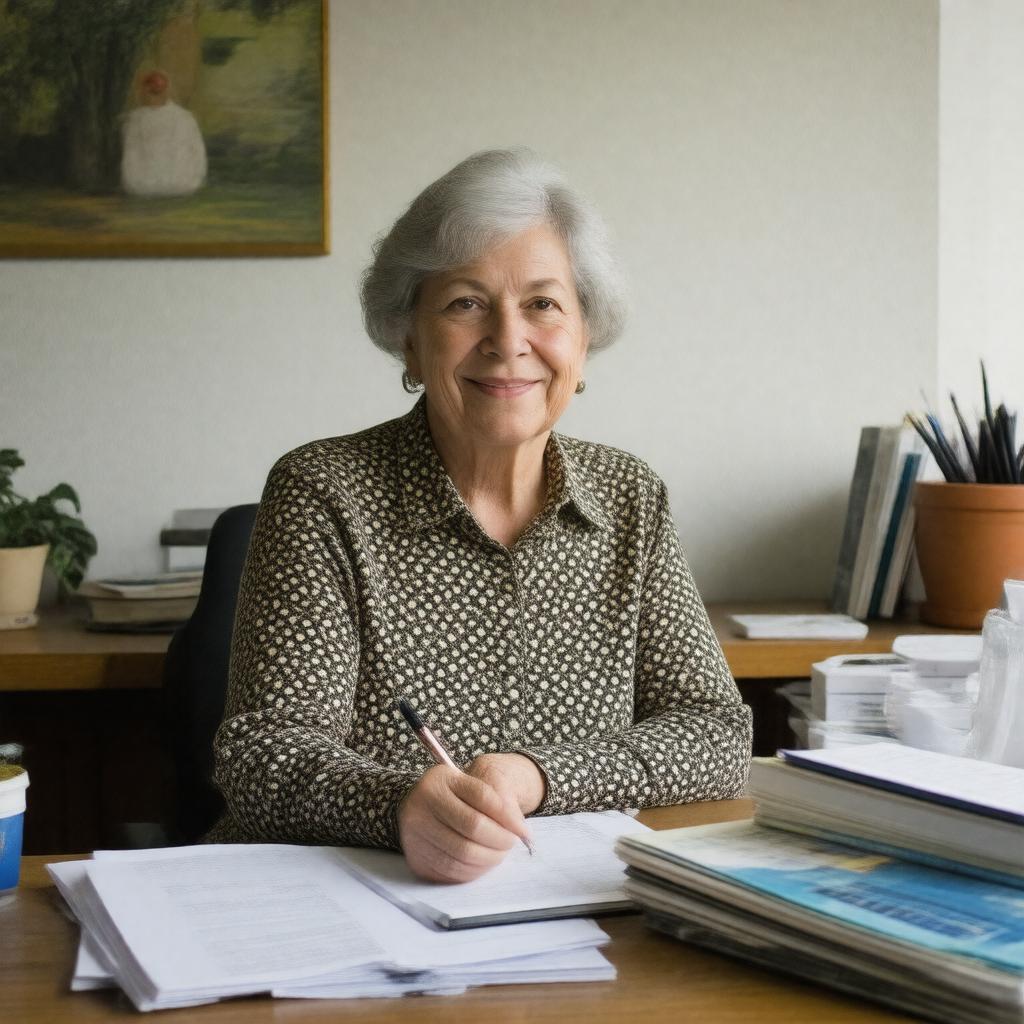 AI-created image of Jeanette Marantos