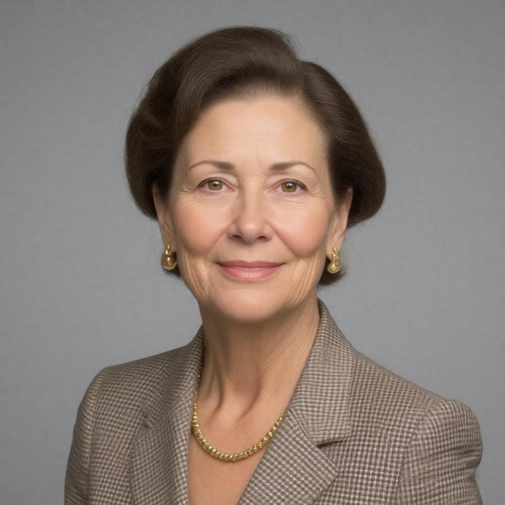 AI-created image of Jeanie Borlaug Laube