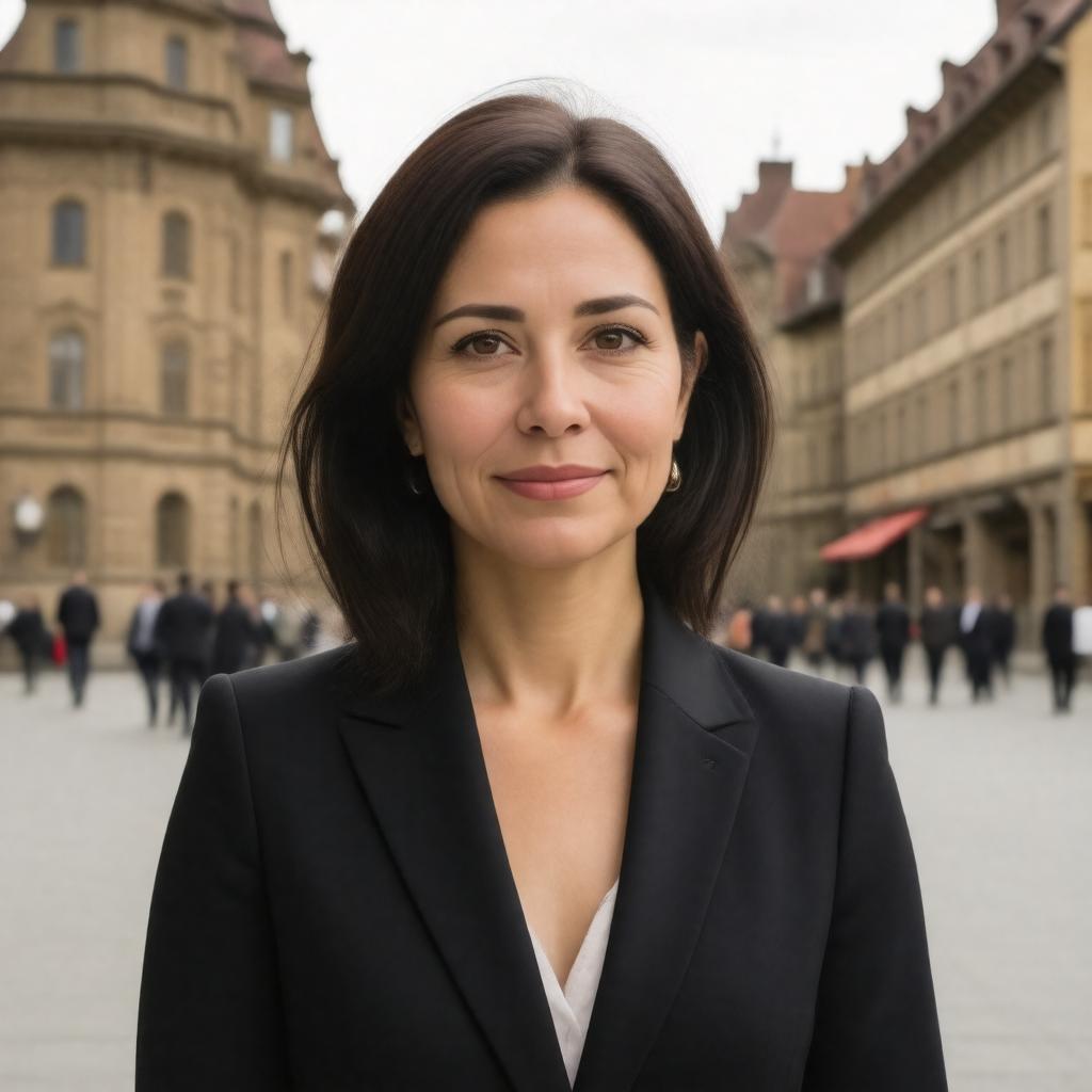 AI-created image of Jeanne Barseghian