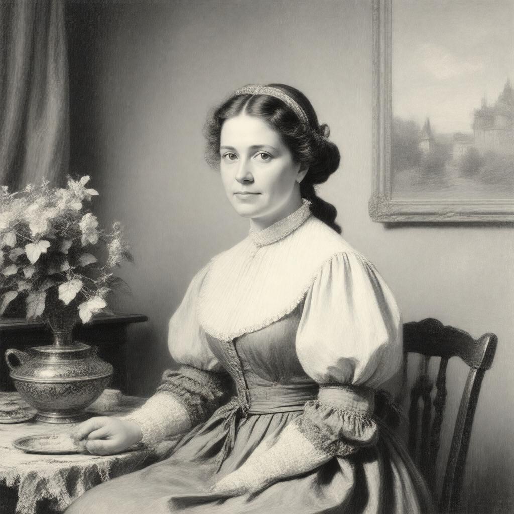 AI-created image of Jeanne Pasteur