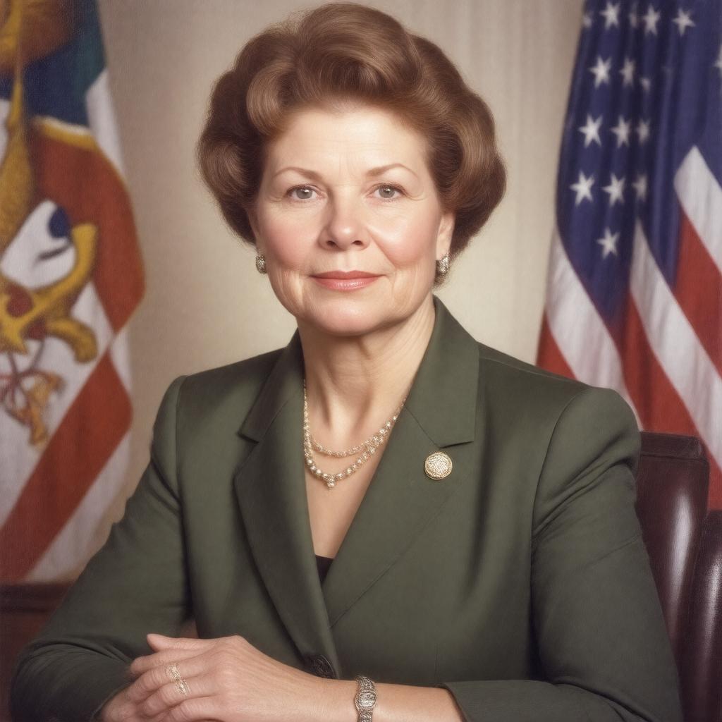 AI-created image of Jeanne Shaheen