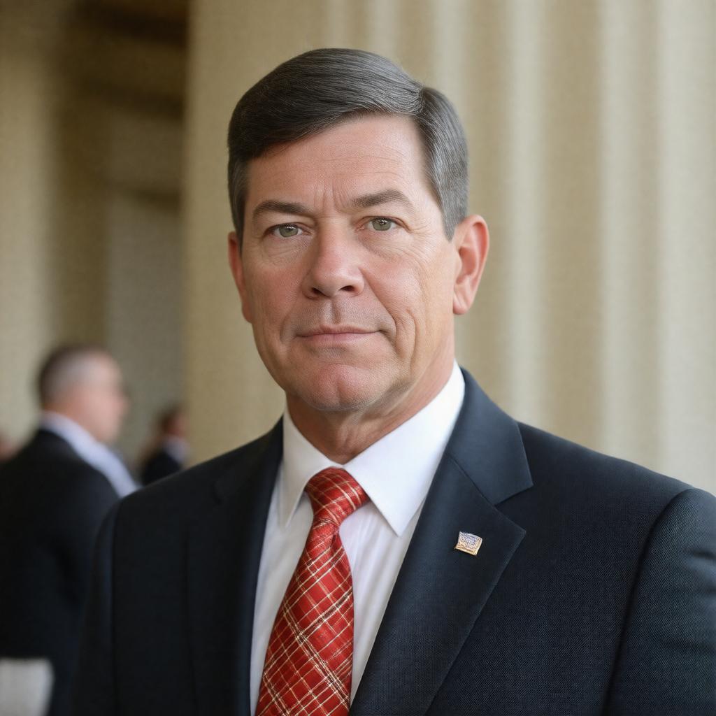 AI-created image of Jeb Hensarling