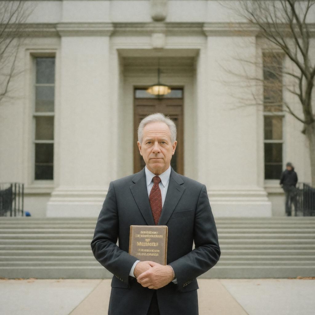 AI-created image of Jed Rubenfeld