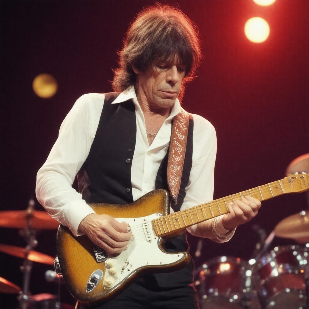 AI-created image of Jeff Beck