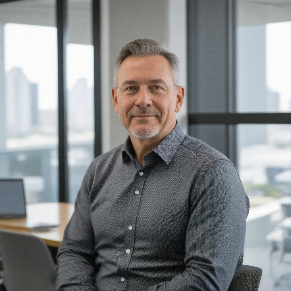 AI-created image of Jeff Fluhr