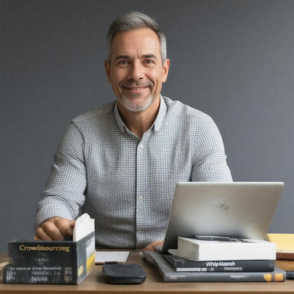 AI-created image of Jeff Howe