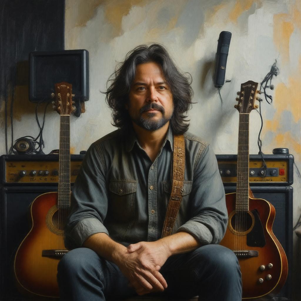 AI-created image of Jeff Tweedy