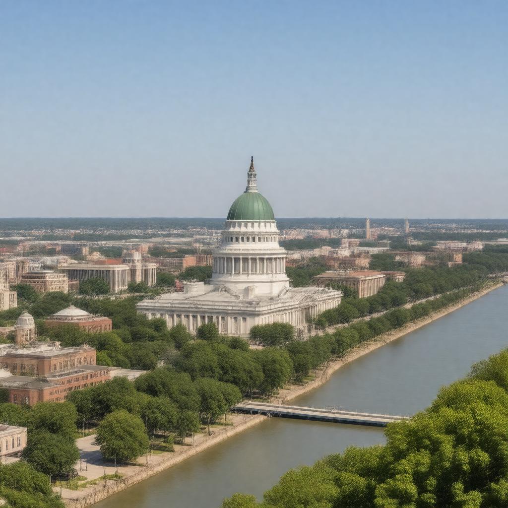 AI-created image of Jefferson City, Missouri