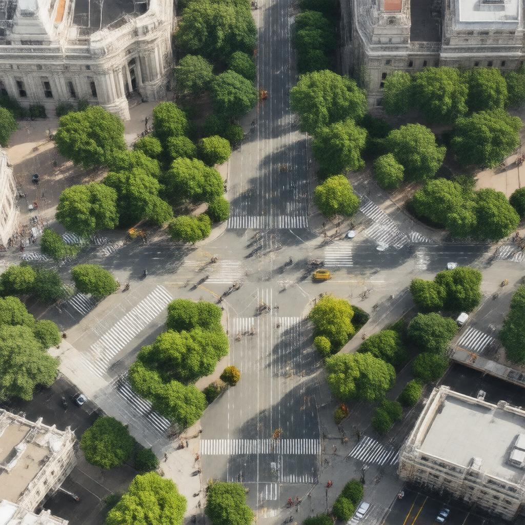 AI-created image of Jefferson Drive SW & 12th Street SW