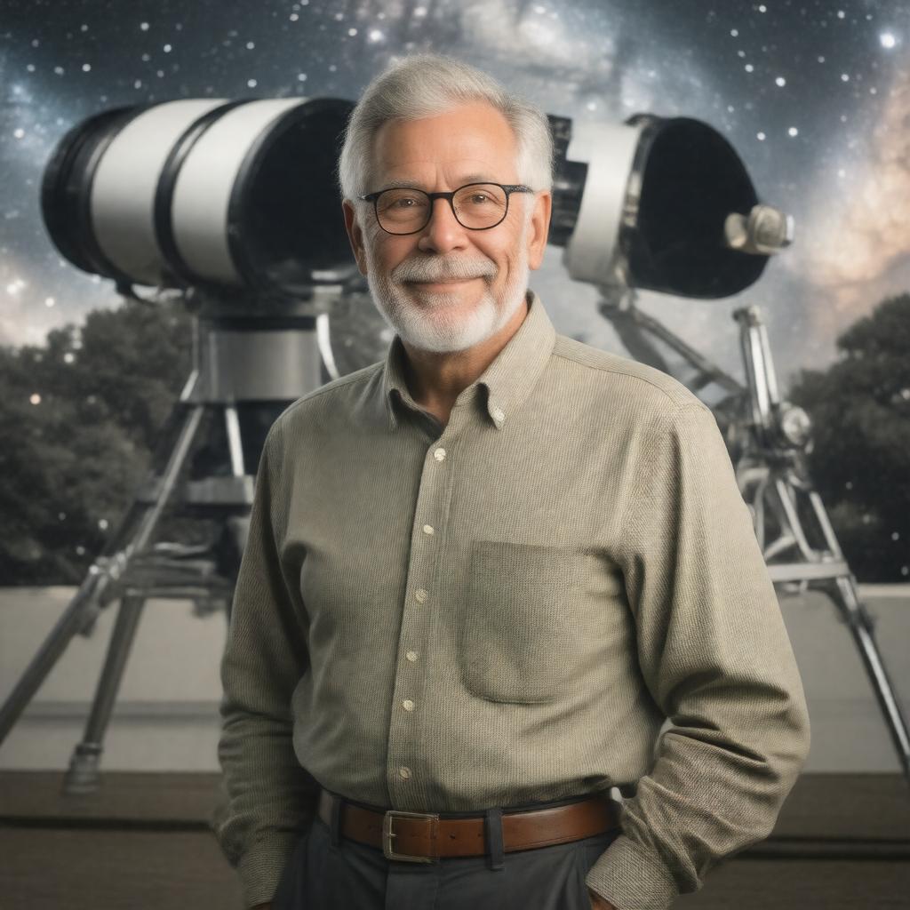 AI-created image of Jeffrey Bennett