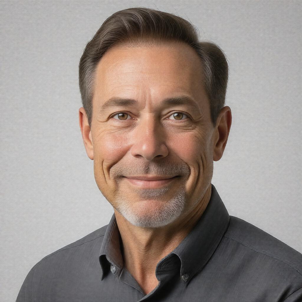 AI-created image of Jeffrey Bruce