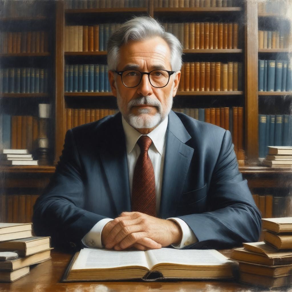 Click to view larger image AI-created image of Jeffrey Fagan