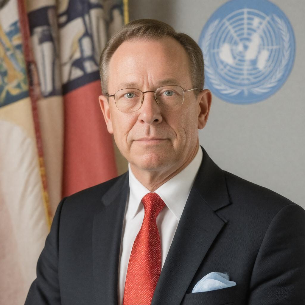 AI-created image of Jeffrey Feltman