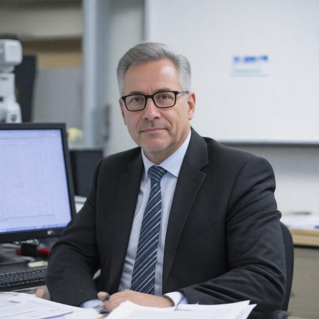 AI-created image of Jeffrey K. Uhlmann