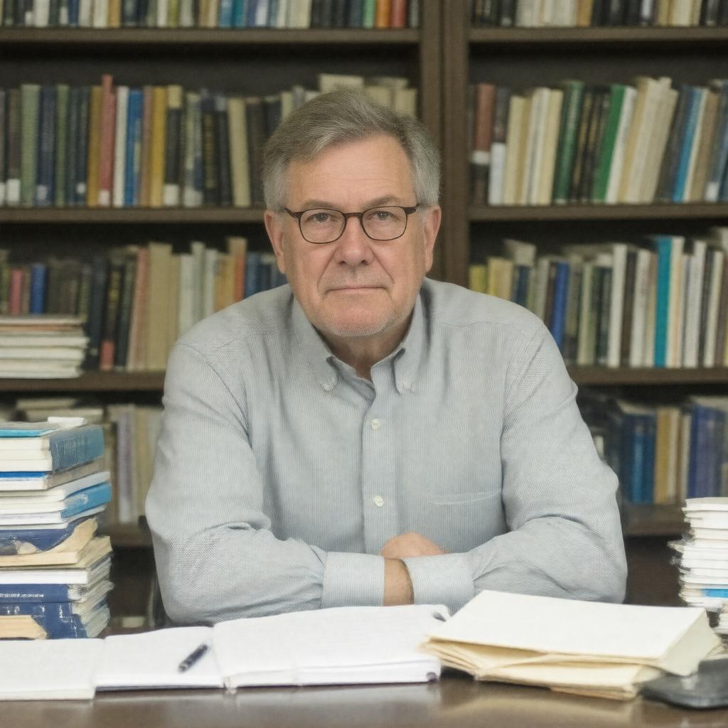 AI-created image of Jeffrey R. Sharlet