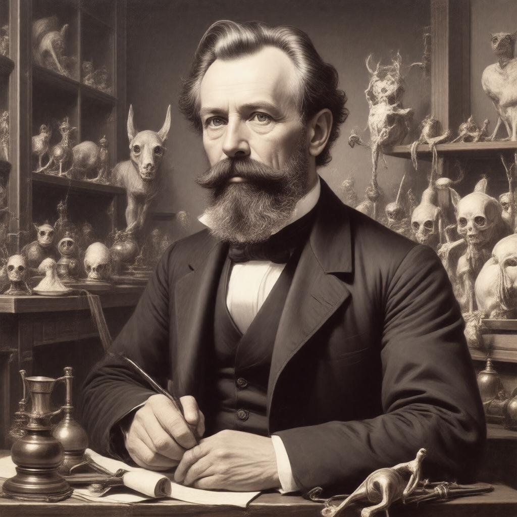 AI-created image of Jeffries Wyman
