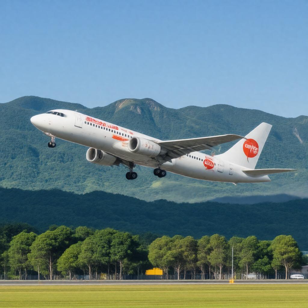 AI-created image of Jeju Air