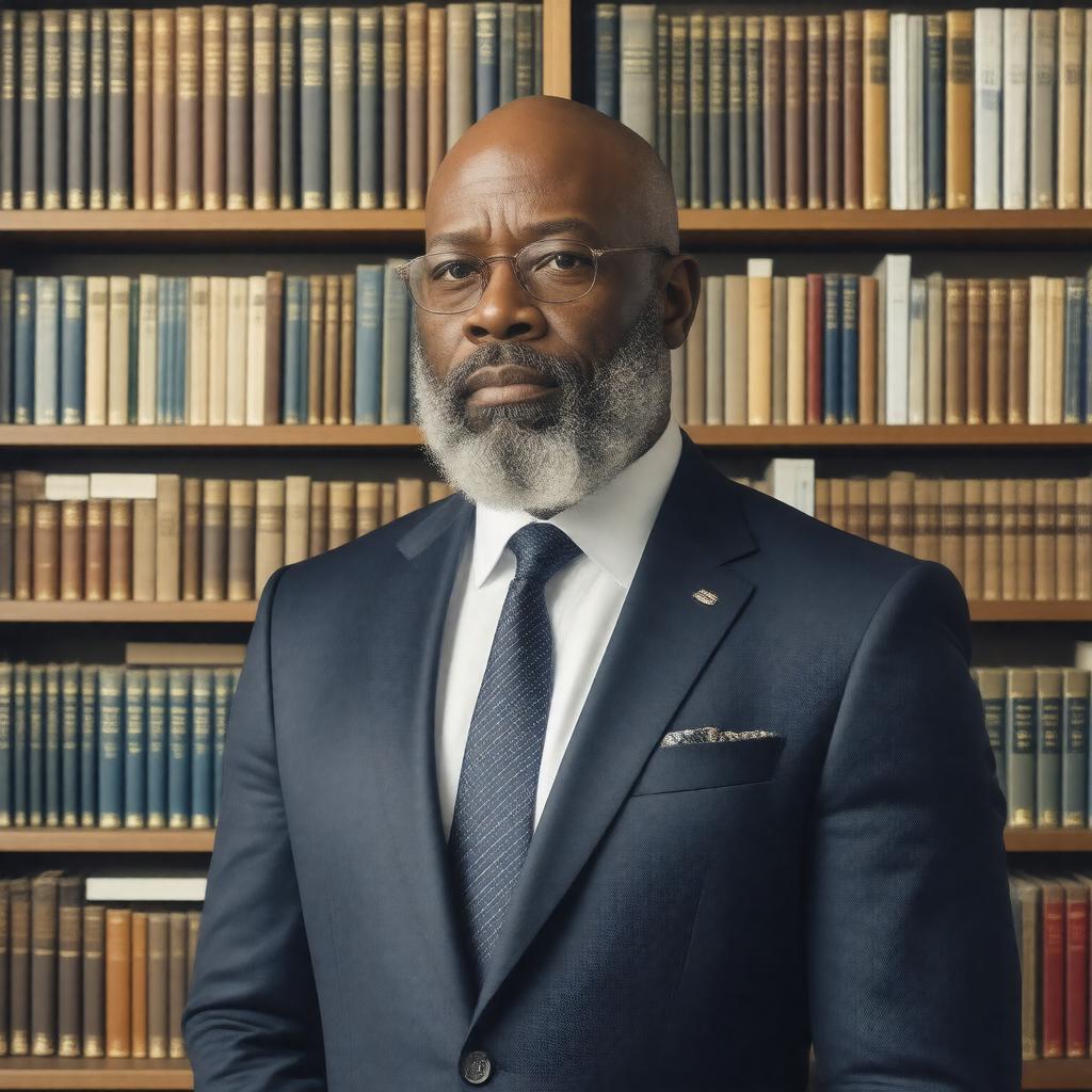 AI-created image of Jelani Cobb