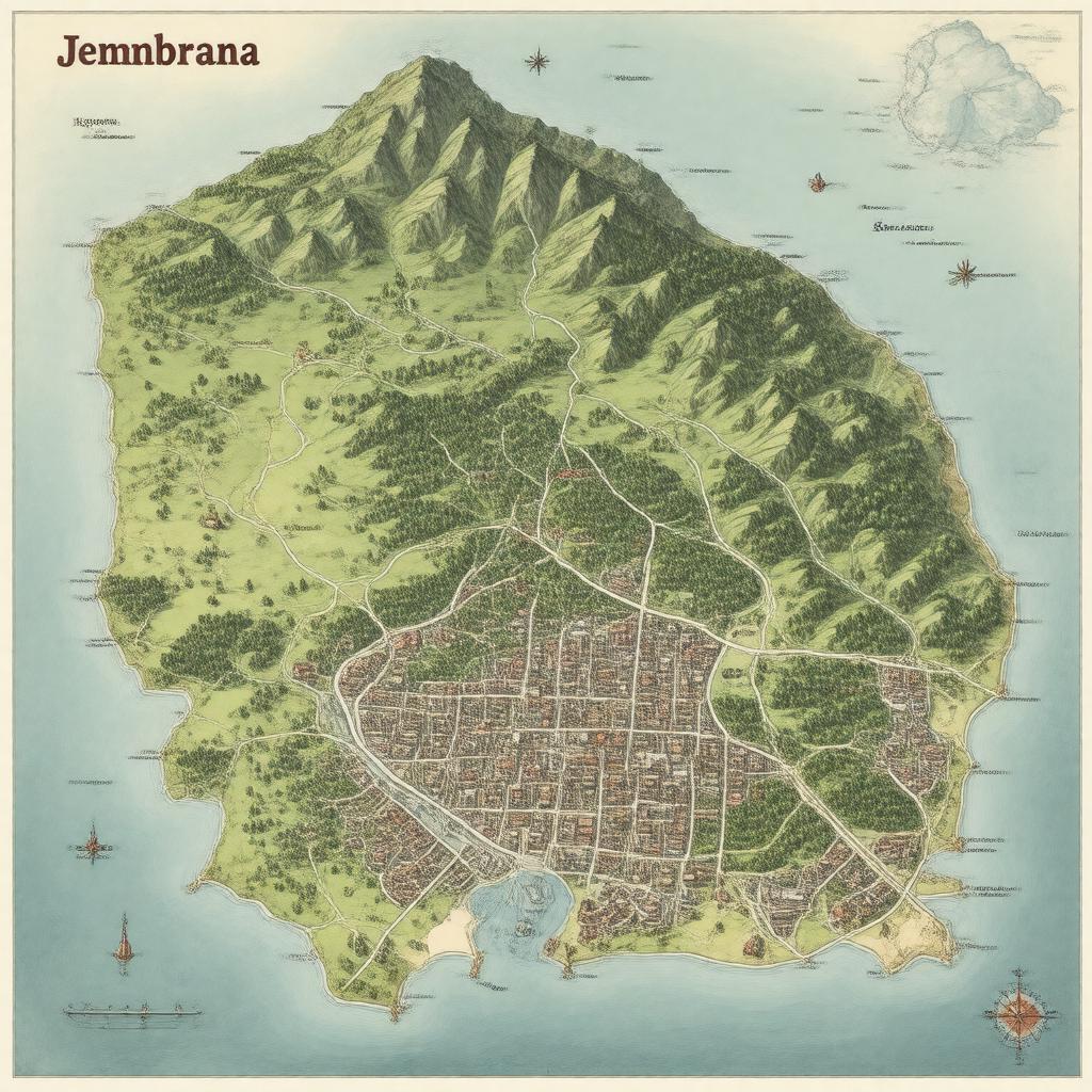 Click to view larger image AI-created image of Jembrana