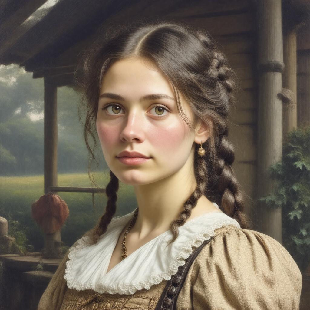 AI-created image of Jemima Boone