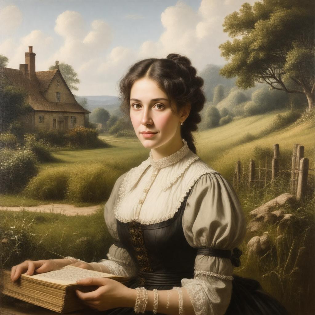 Click to view larger image AI-created image of Jemima Fourdrinier