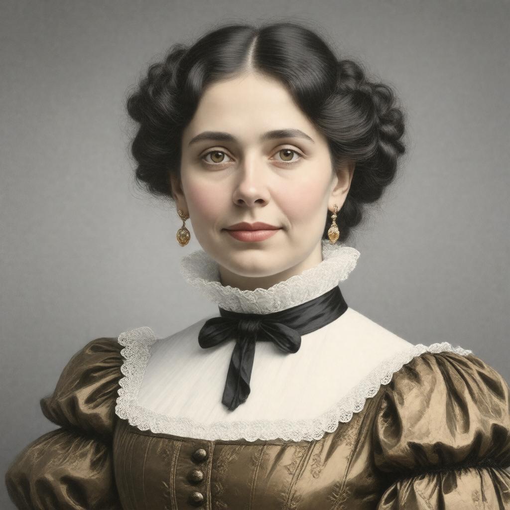 Click to view larger image AI-created image of Jemima Harriet Lisset