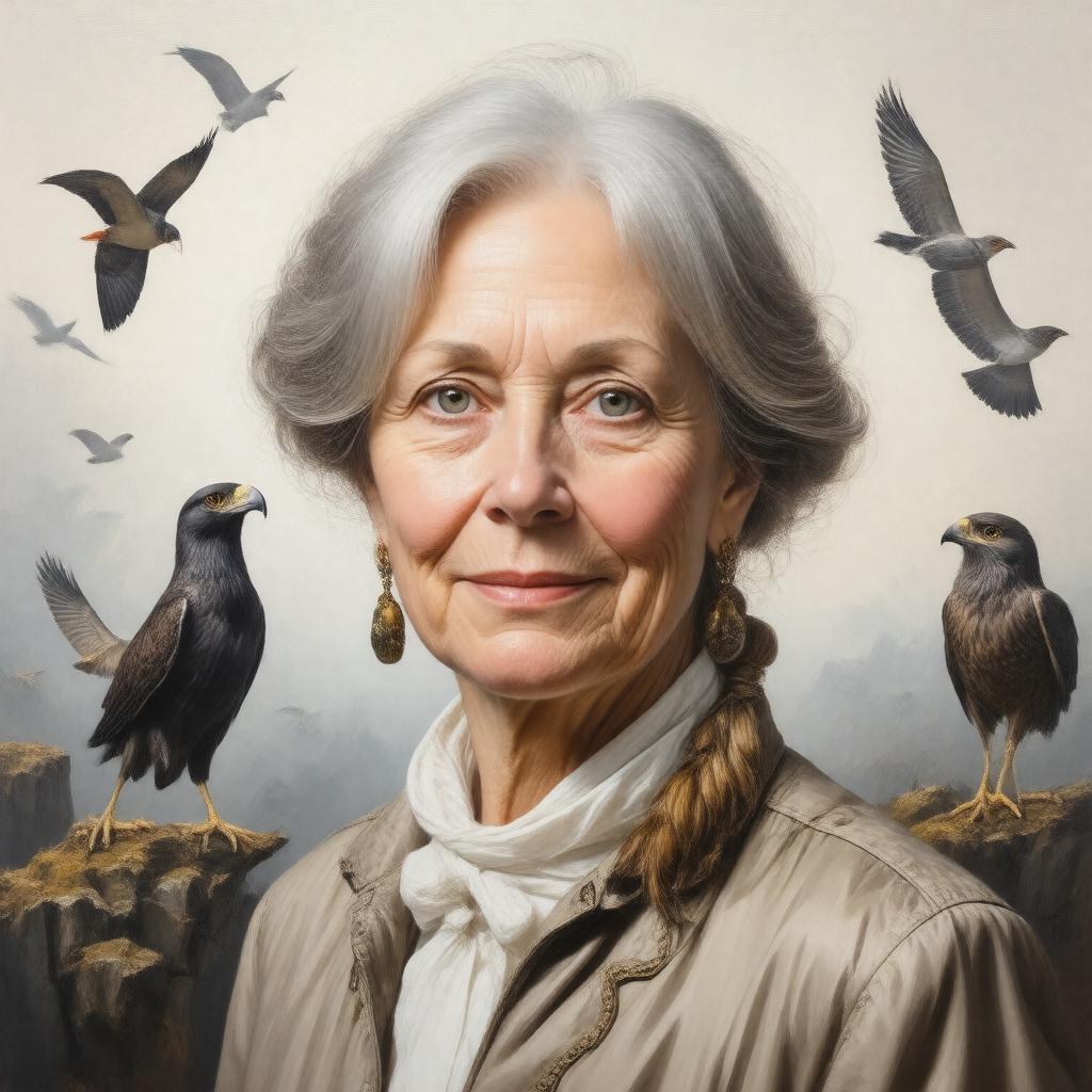 Click to view larger image AI-created image of Jemima Parry-Jones