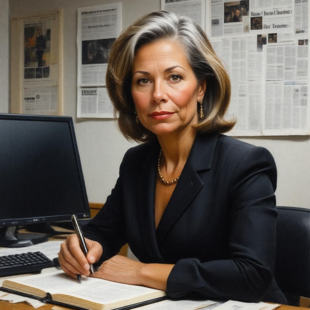 AI-created image of Jenice Armstrong