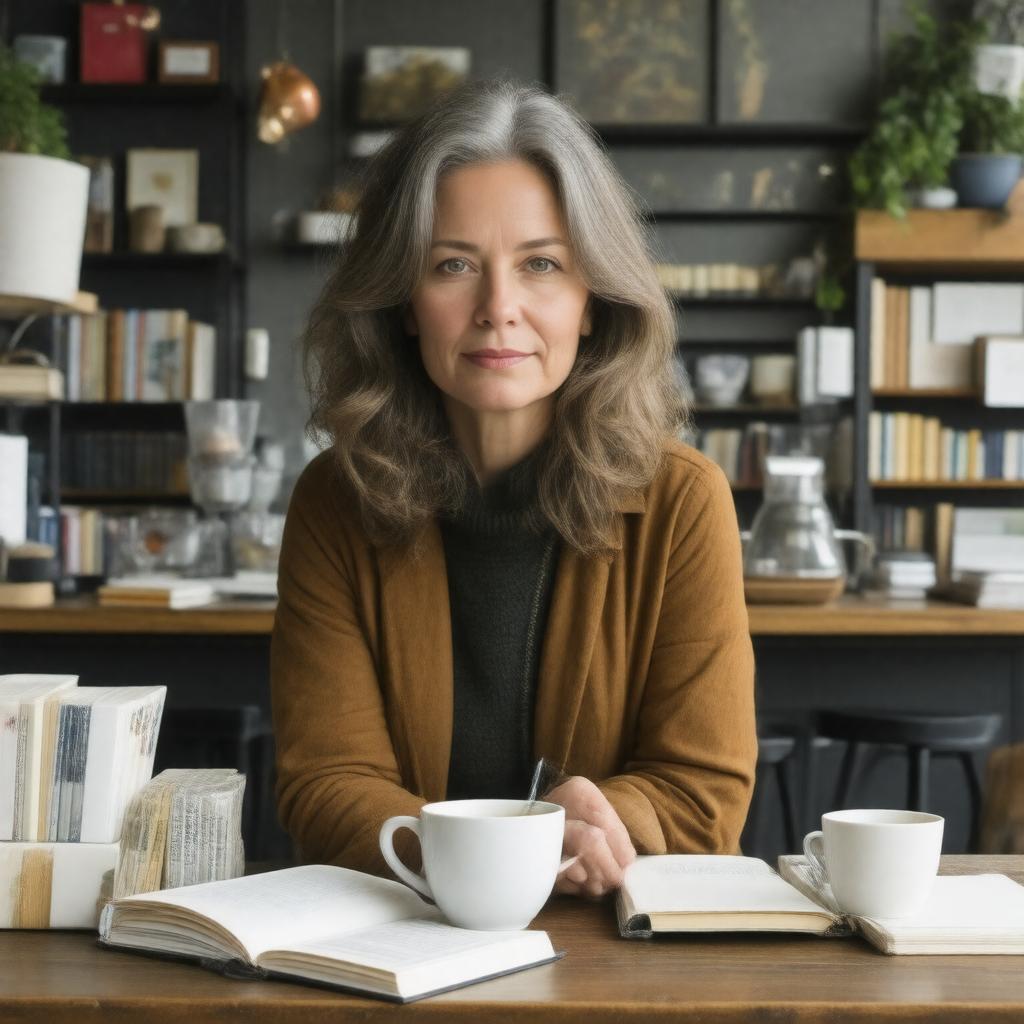 AI-created image of Jennifer Egan