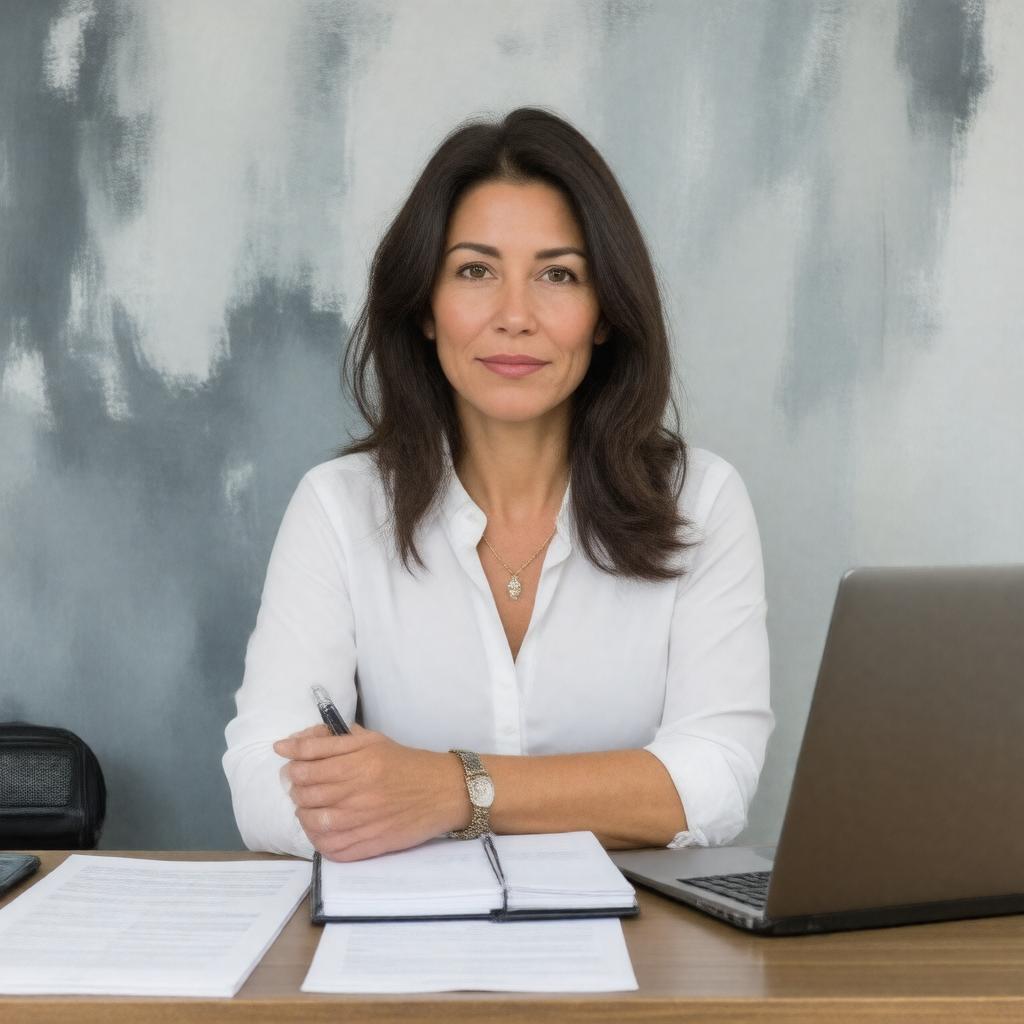 Click to view larger image AI-created image of Jennifer Haberkorn