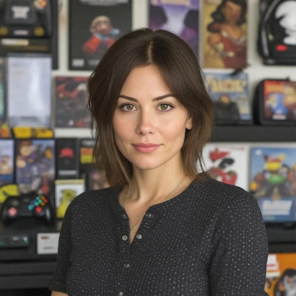 AI-created image of Jennifer Hale