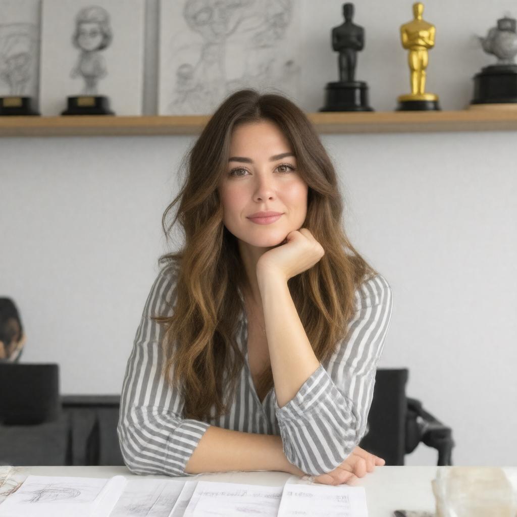 AI-created image of Jennifer Lee