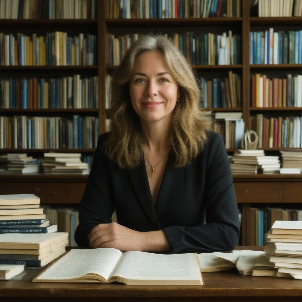 AI-created image of Jennifer Rowe