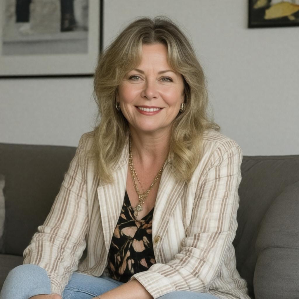 AI-created image of Jennifer Saunders