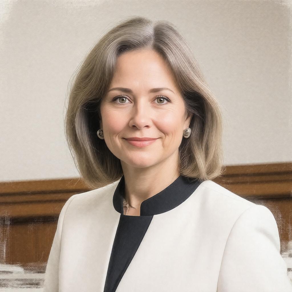 AI-created image of Jenny L. Wright