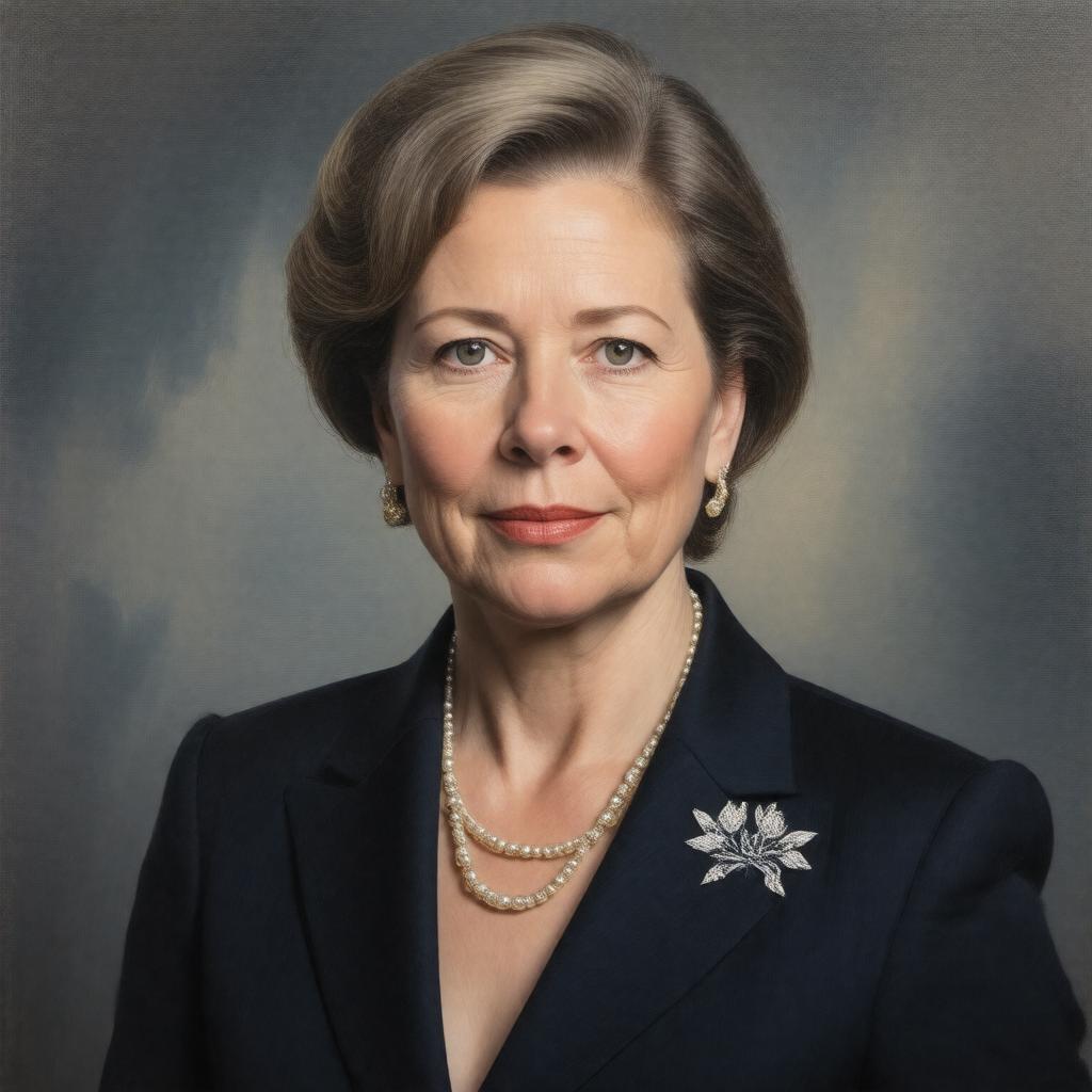 AI-created image of Jenny Shipley