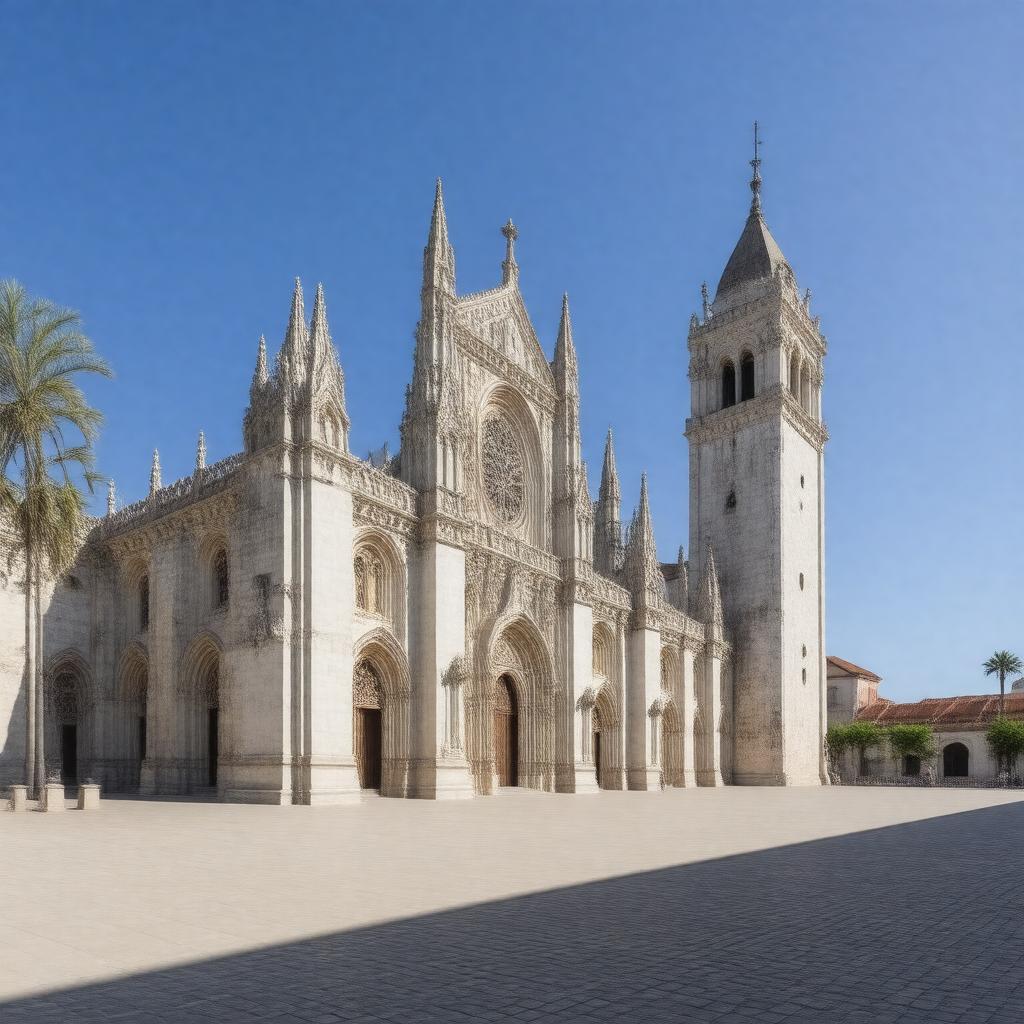 AI-created image of Jerónimos Monastery