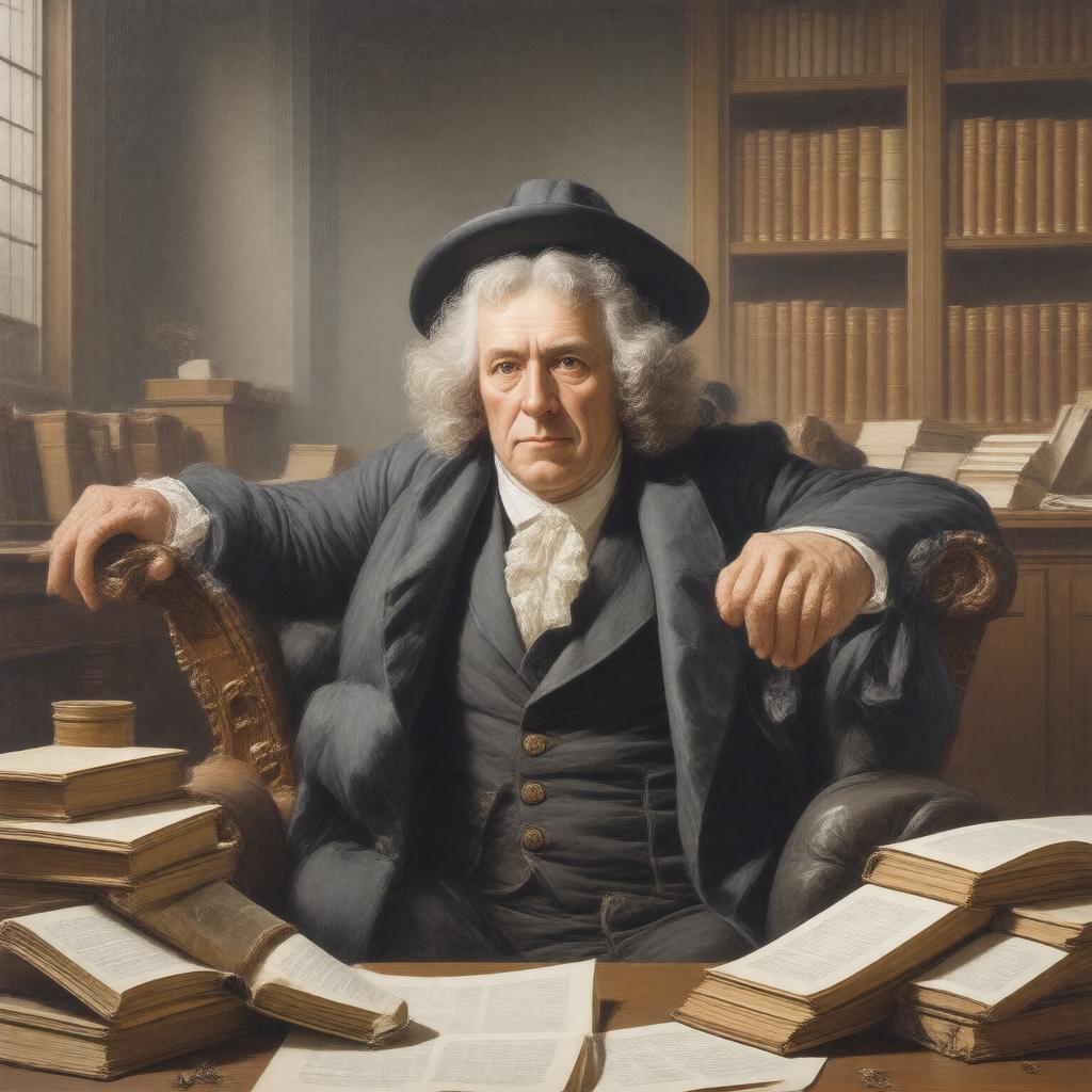 AI-created image of Jeremy Bentham