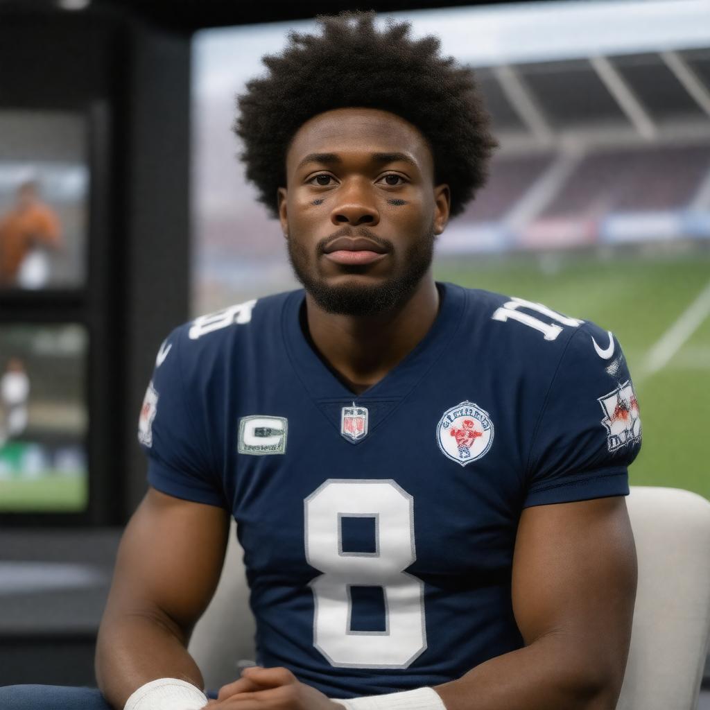 AI-created image of Jermaine Jenas