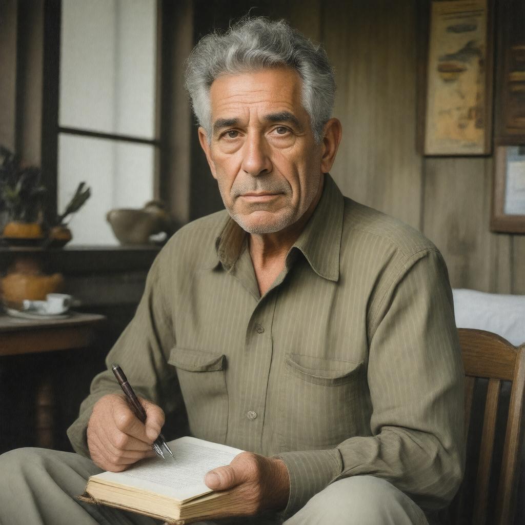 AI-created image of Jerome David Salinger