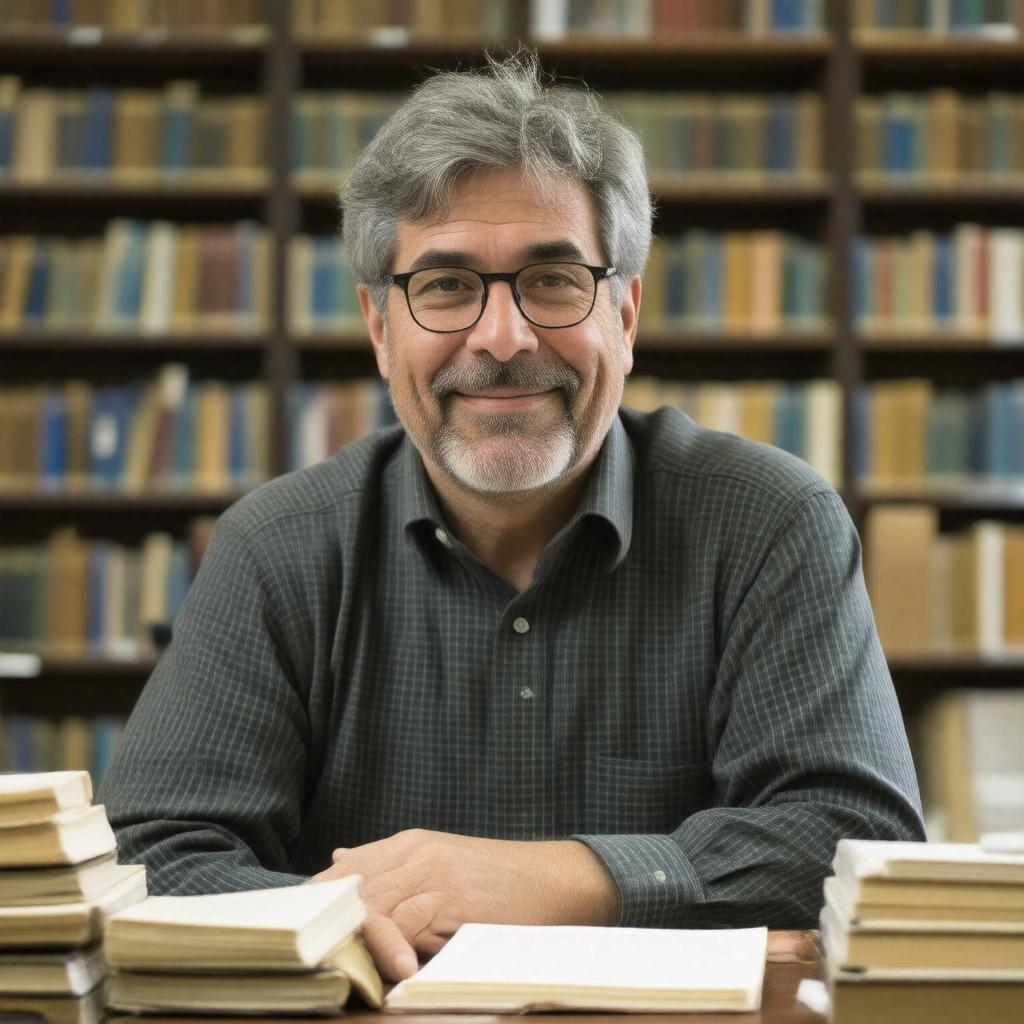 Click to view larger image AI-created image of Jerry Coyne