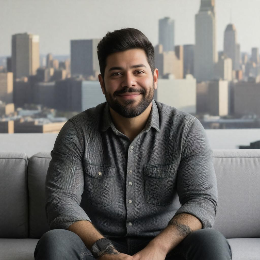 AI-created image of Jerry Ferrara