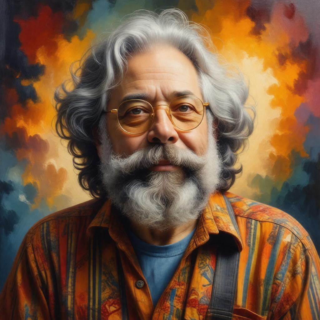 AI-created image of Jerry Garcia