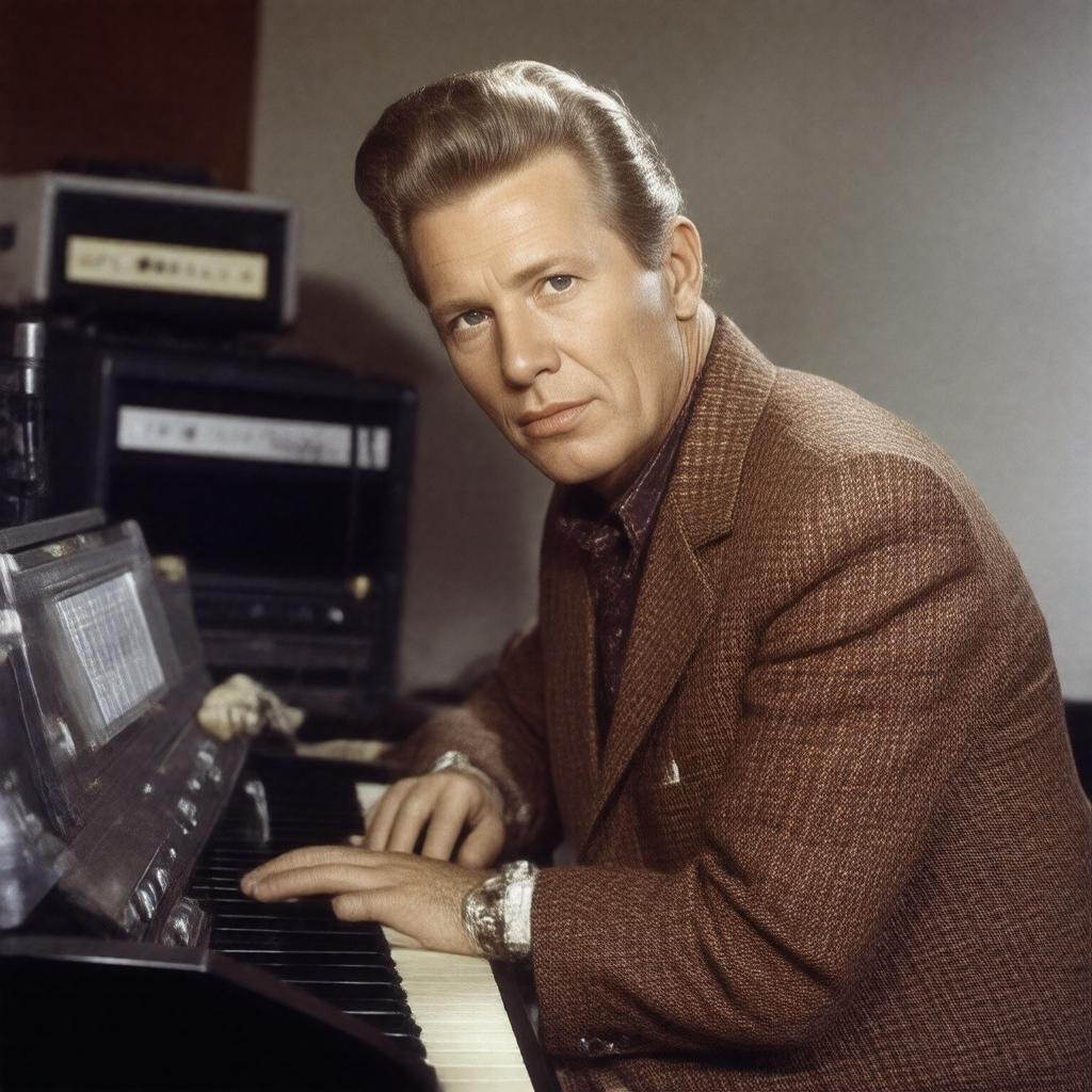 AI-created image of Jerry Lee Lewis