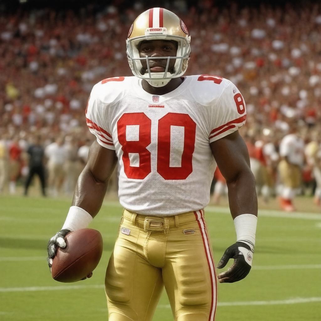 AI-created image of Jerry Lee Rice